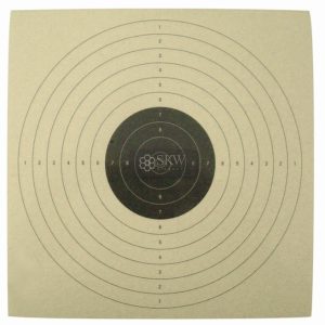 Paquete 100 Dianas Papel 14×14 Cm Stinger