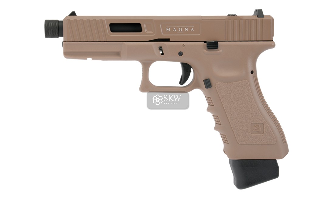 Pistola Co2 Blow Back  Gladius Magna Iii Tan Secutor Arms