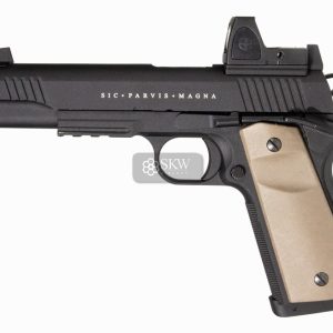 Pistola Co2 Blow Back Rudis Magna Custom Xii Black Secutor Arms