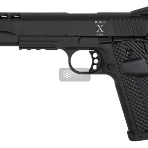 Pistola Co2 Blow Back Rudis X Acta Non Verba Black Secutor Arms
