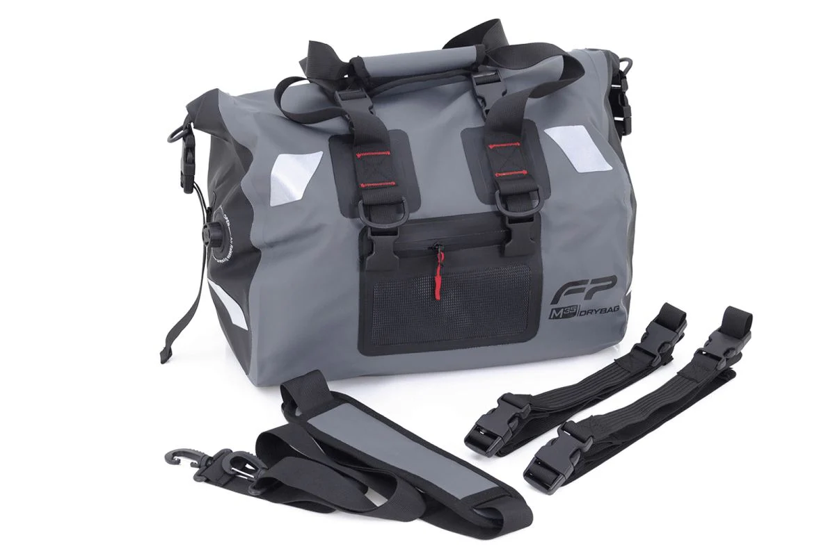 Maleta Mastech Impermeable DryBag M35 Gris/Negra - Imagen 5