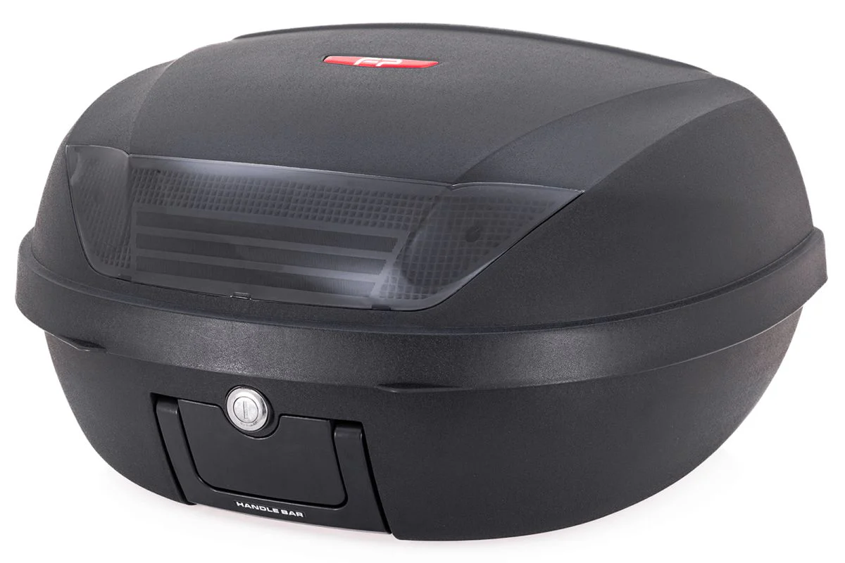 Maletero Mastech Crosser Case Negro Humo para Moto/Dos Casco