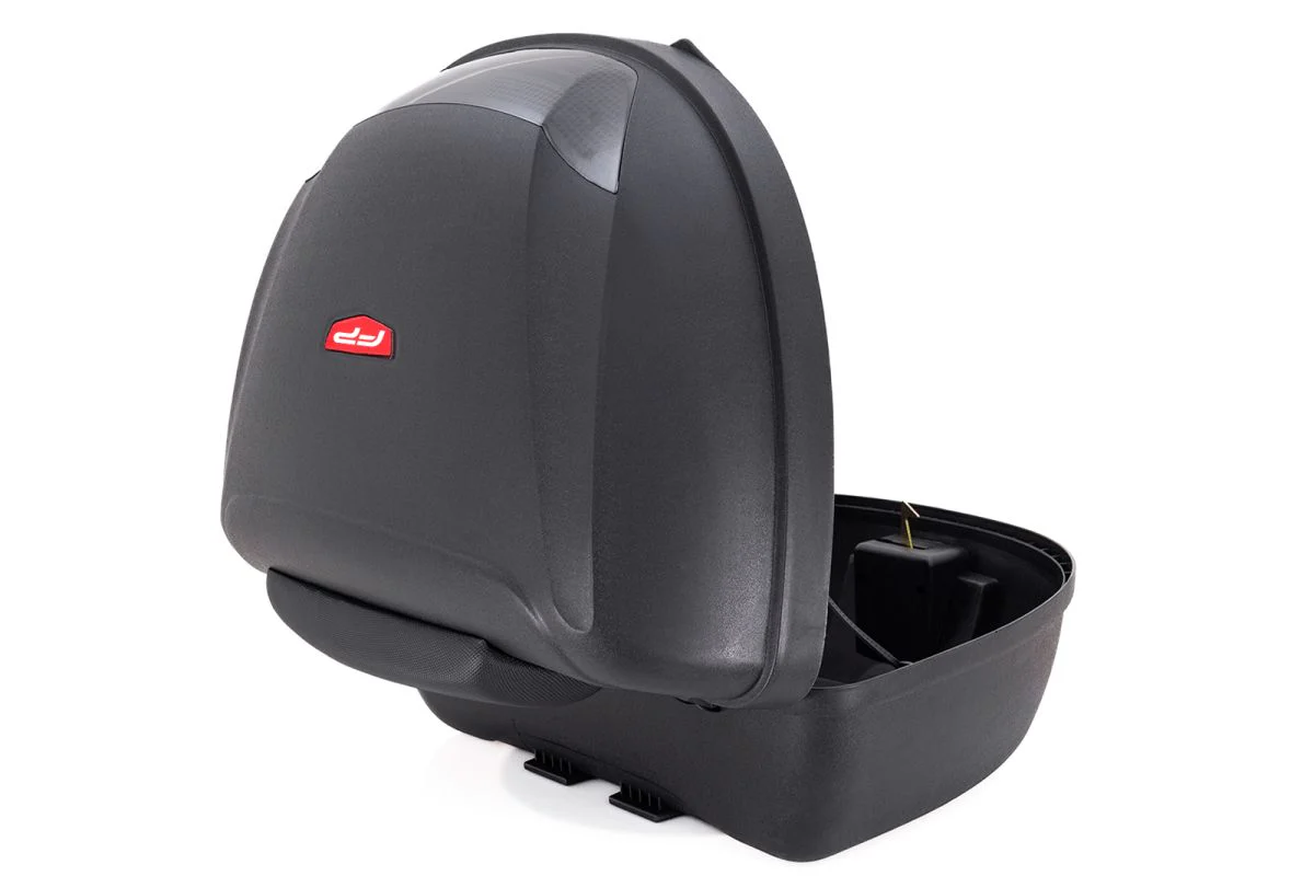 Maletero Mastech Crosser Case Negro Humo para Moto/Dos Casco - Imagen 3