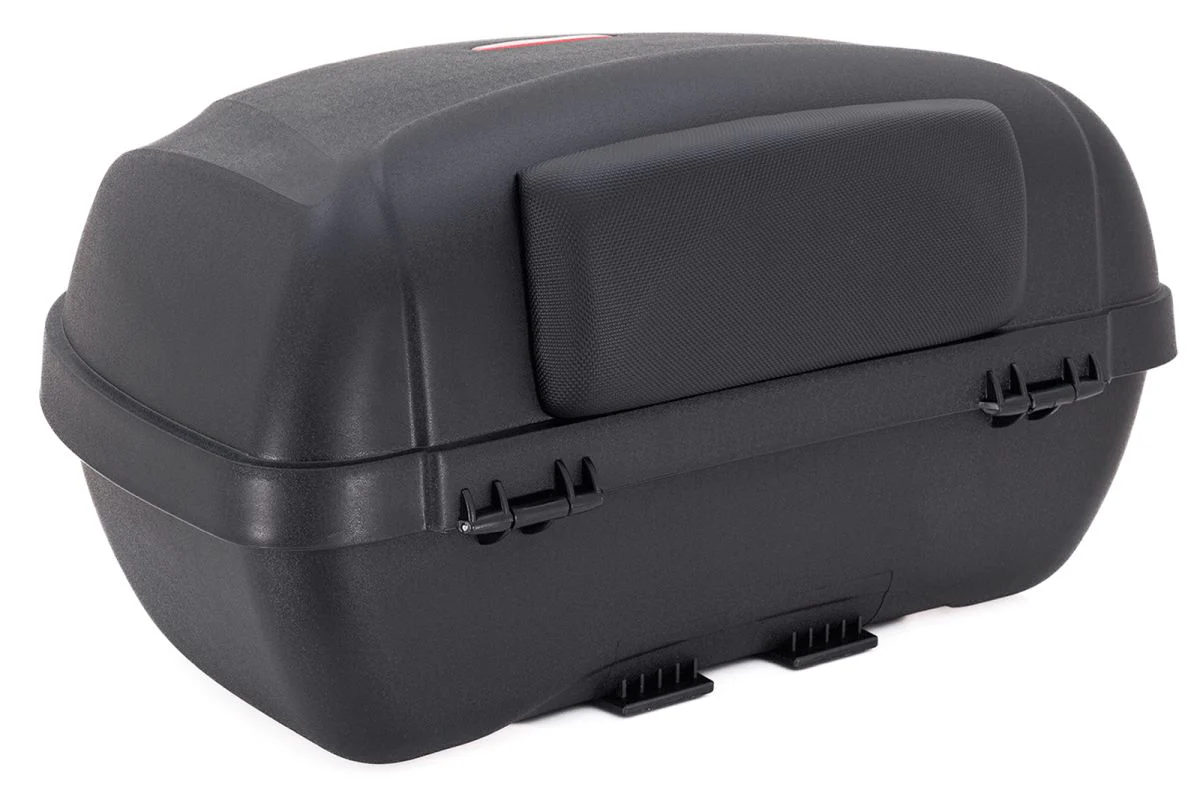 Maletero Mastech Crosser Case Negro Humo para Moto/Dos Casco - Imagen 4