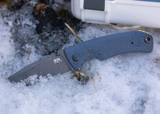 Navaja Sog Tellus Atk Tinta De Calamar Amarillo - Imagen 7