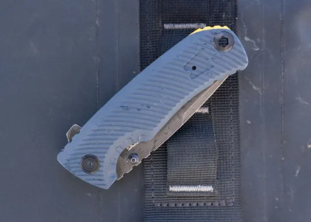 Navaja Sog Tellus Atk Tinta De Calamar Amarillo - Imagen 8