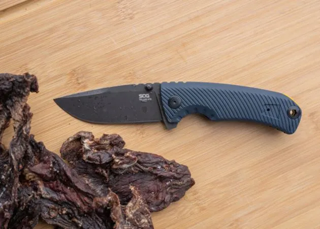 Navaja Sog Tellus Atk Tinta De Calamar Amarillo - Imagen 9