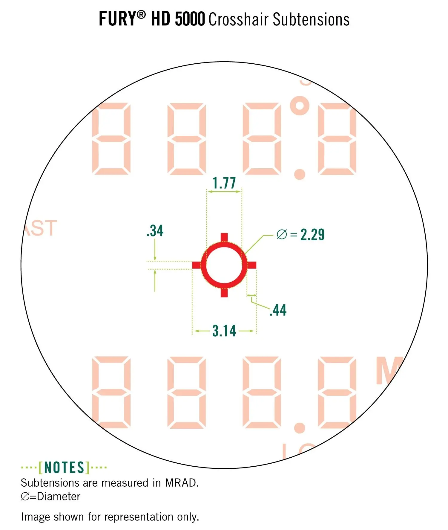 Prismáticos Con Telémetro Vortex Fury Hd 5000 Ab 10×42 - Imagen 3