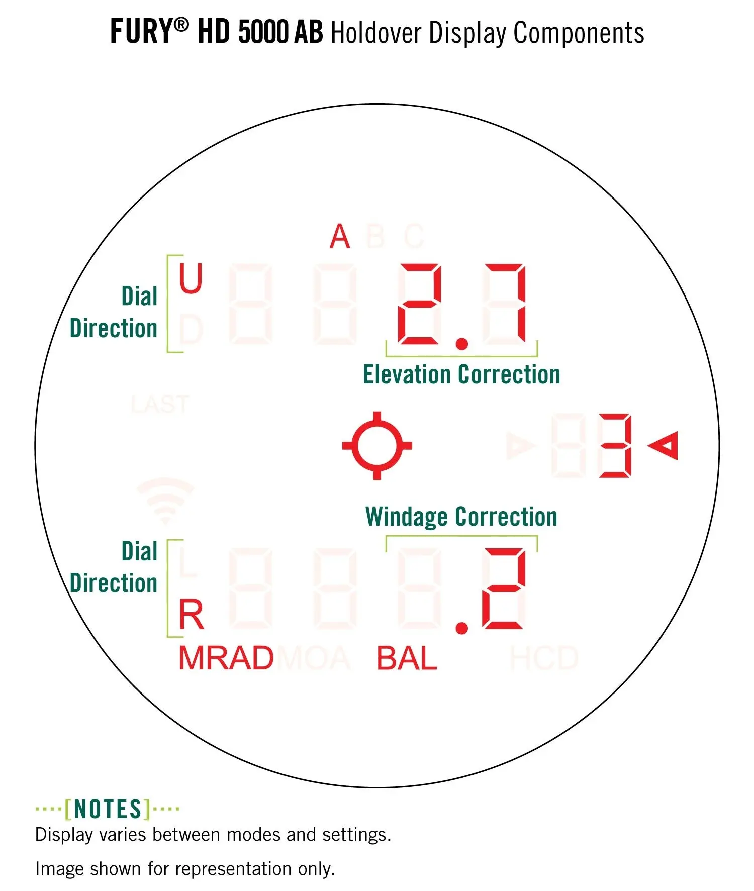 Prismáticos Con Telémetro Vortex Fury Hd 5000 Ab 10×42 - Imagen 6