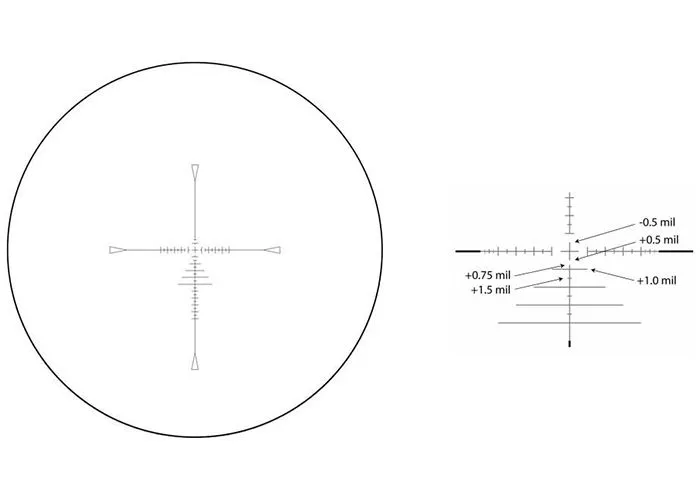 Visor Mtc Óptica Mamba Pro 5-30×50 Scb2 - Imagen 9