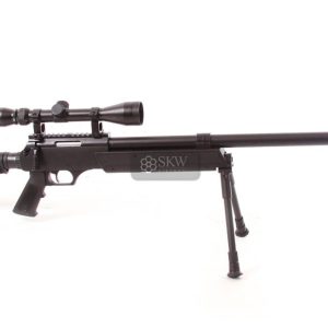 Rifle Cerrojo Muelle Mira Bipode Negro 500ftp Well (Mb06d)