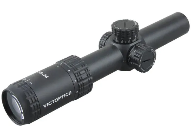 Mira Telescópica Victoptics S6 1-6×24 Vi-Ctsix Negro
