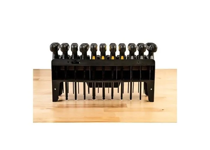 Juego De Destornilladores Wheeler Professional Gunsmith Hex/Torx Métrico/Pulgadas P-Handle Set 30 Piezas - Imagen 3