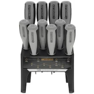Juego De Destornilladores De Banco Wheeler Torx De 10 Piezas