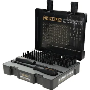 Juego De Destornilladores Wheeler Professional 100 Piezas