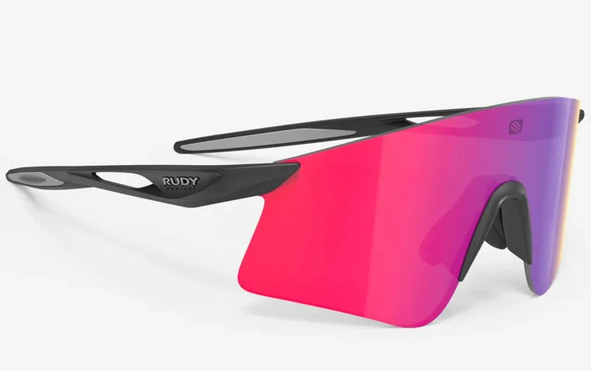 Gafas Ciclismo RudyProject Astral X Negro Matte MultilasRojo - Imagen 4