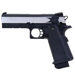 Pistola Hi-Capa 4.3 Dual Tone Fullmetal Gbb / Co2 – 6 Mm *** Últimas Unidades
