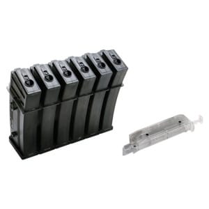 Set 6 Cargadores Low Cap 25 Tiros + Bb Loader Sr36 Series