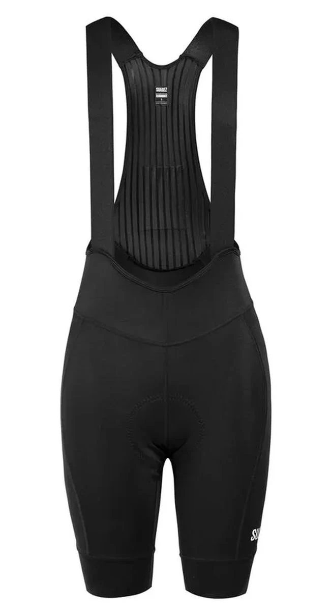 Pantaloneta Ciclismo C/T Suarez Mujer Falcon Black - Imagen 2