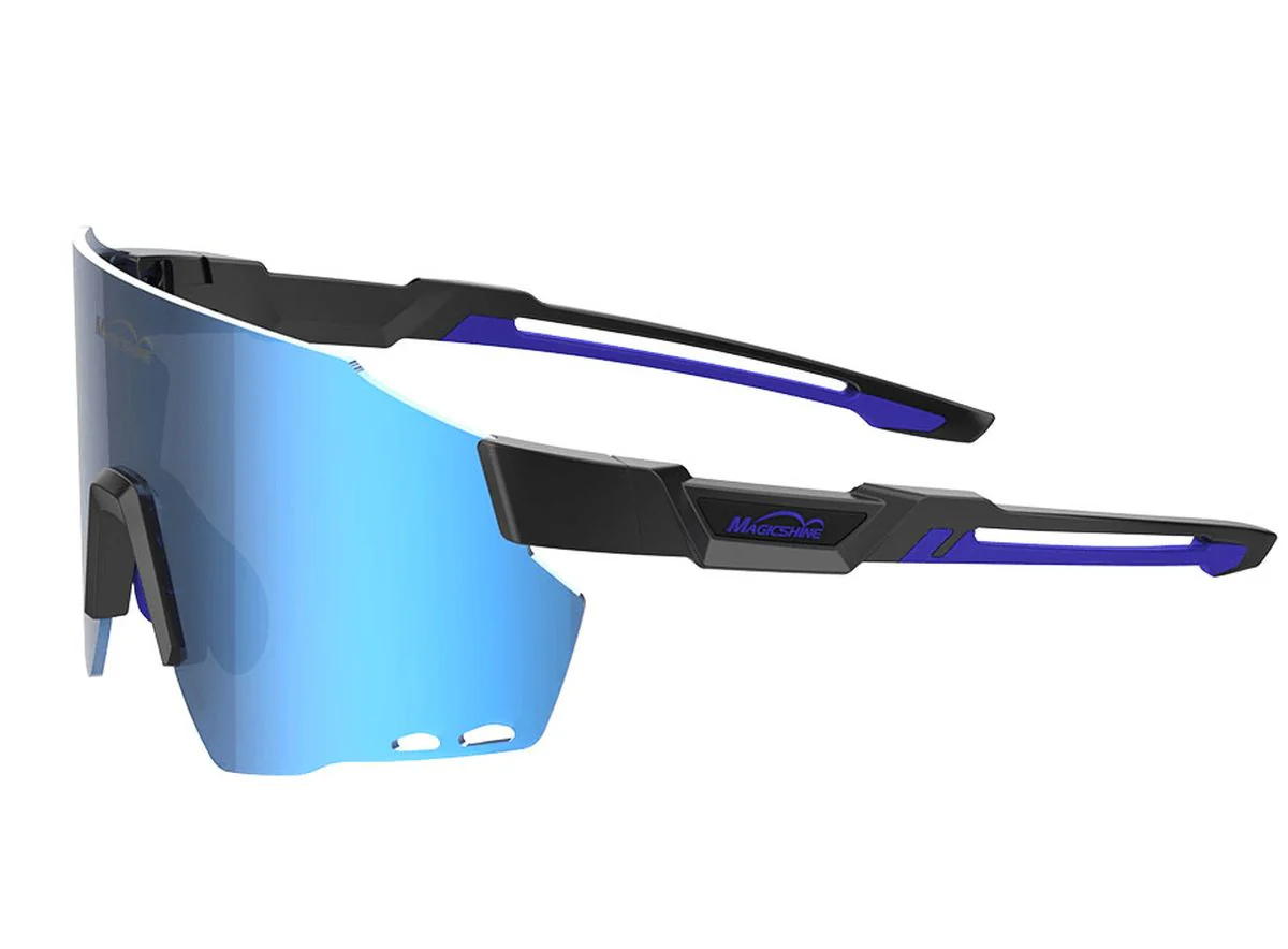 Gafas de Ciclismo Magicshine Windbreaker Negro/Azul - Imagen 3