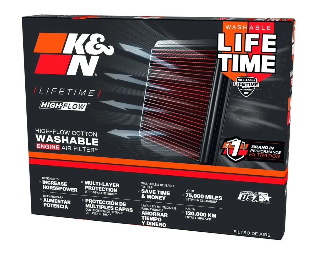 Filtro de Aire K&N Moto Yamaha YZF R15 V2 2008 - Imagen 3